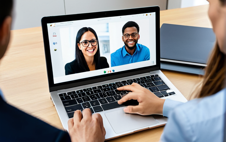 온라인 토론에서의 개인적 경험 공유하기 - Online Discussion**

A diverse group of people participating in a moderated online forum, discussing...